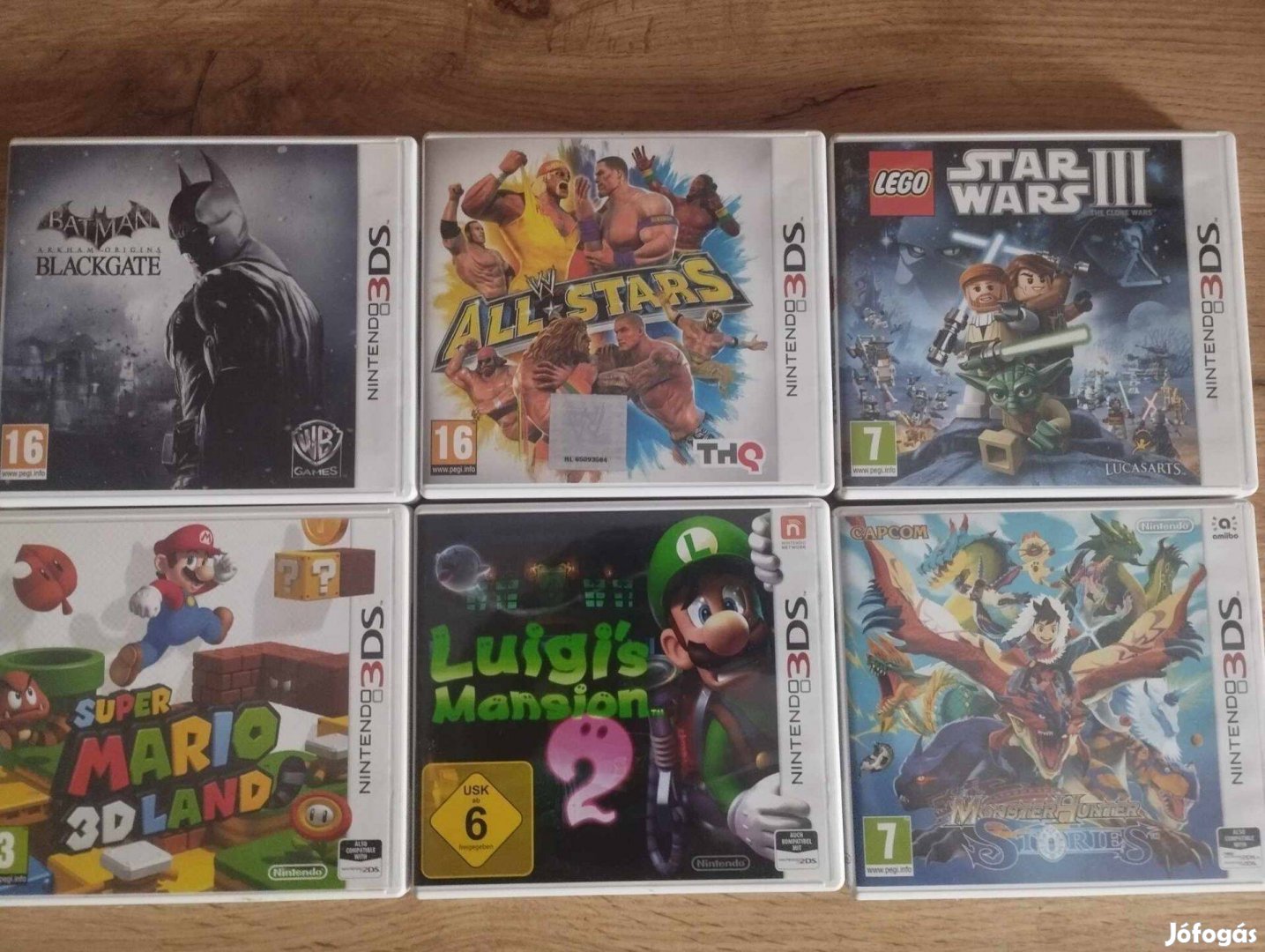 Nintendo 3DS játékok (EUR)