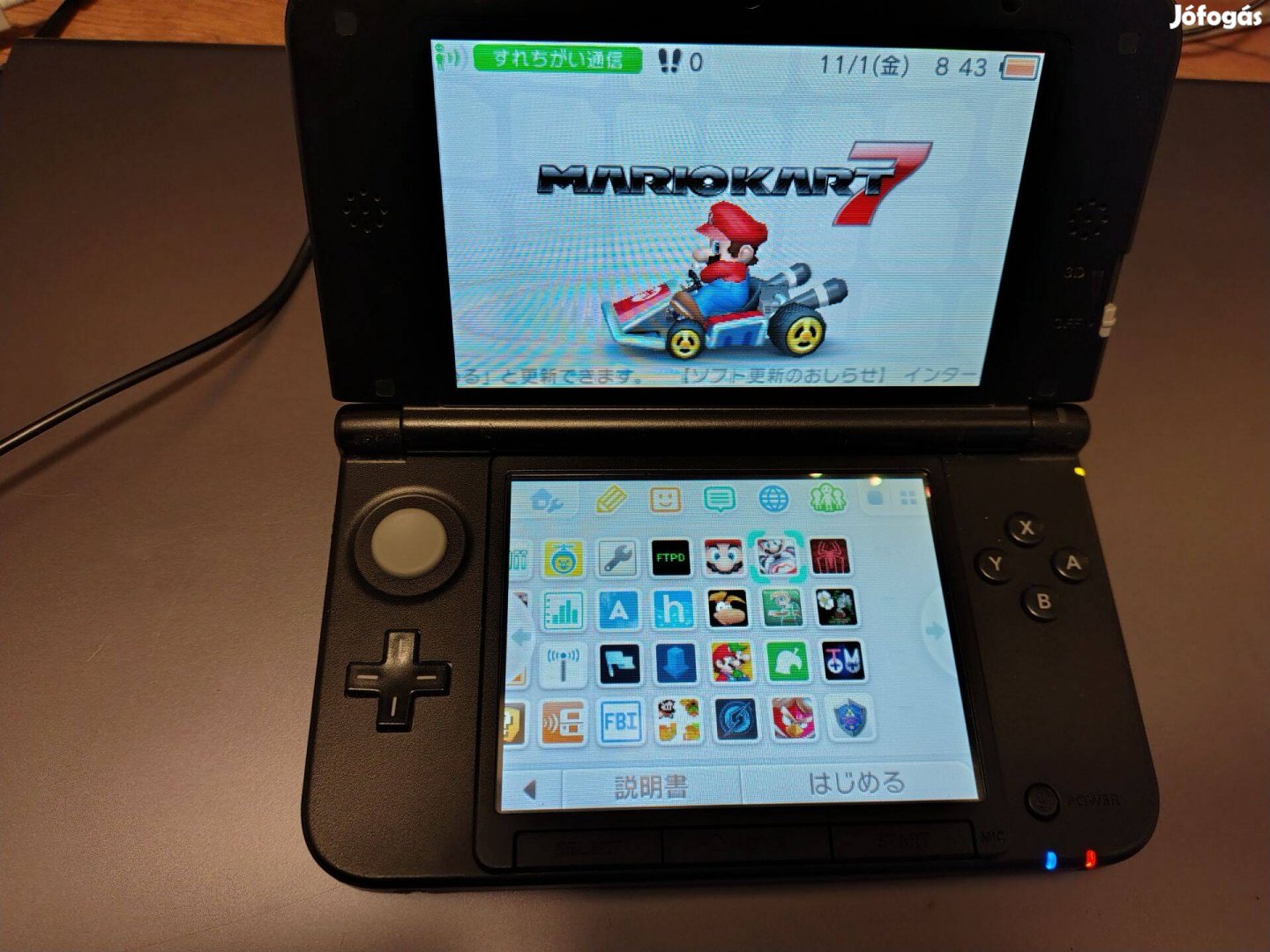 Nintendo 3ds xl okosított