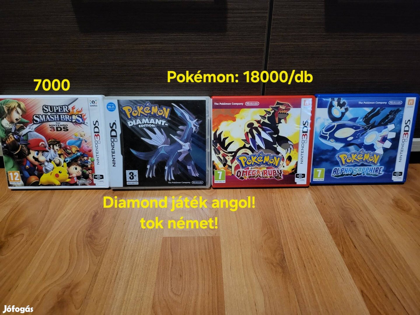 Nintendo DS 2DS 3DS játék Pokémon Super Smash Bros