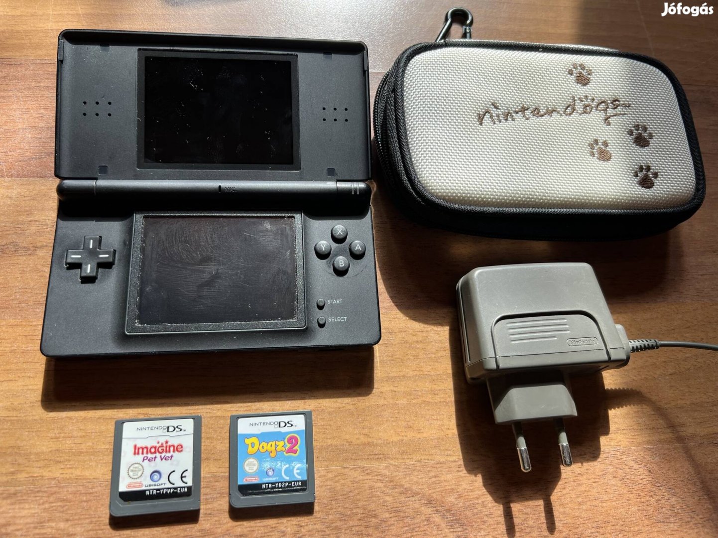 Nintendo DS Lite konzol játékokkal