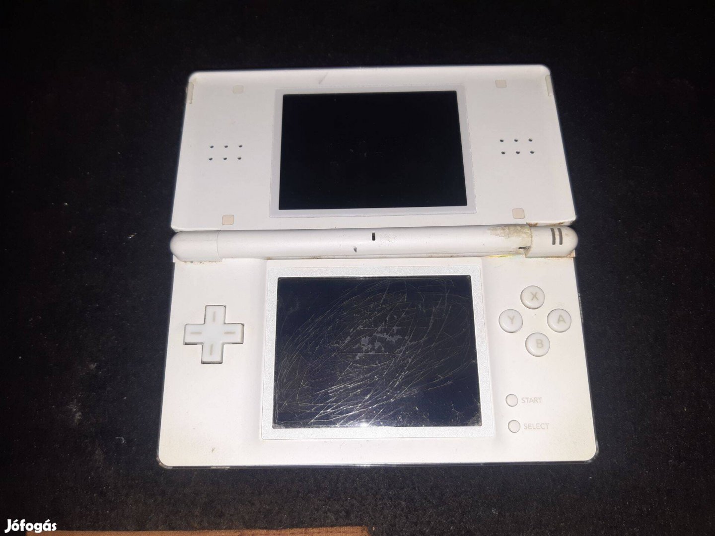 Nintendo DS lite fehér alkatrésznek