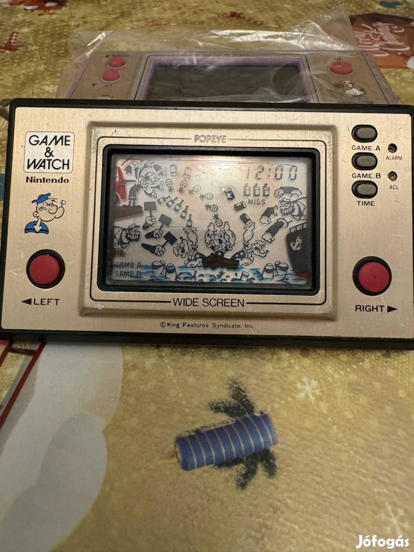 Nintendo Game & Watch Popeye Kvarcjáték 