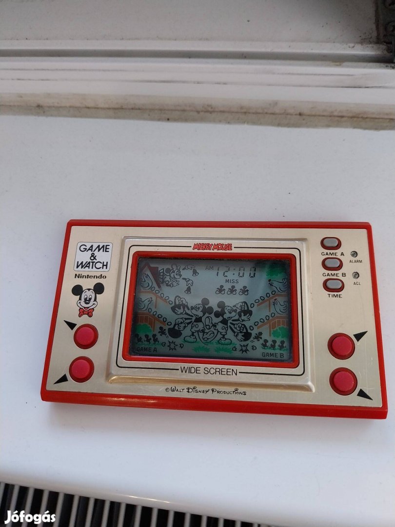 Nintendo Game & watch Mickey Mouse kvarcjáték