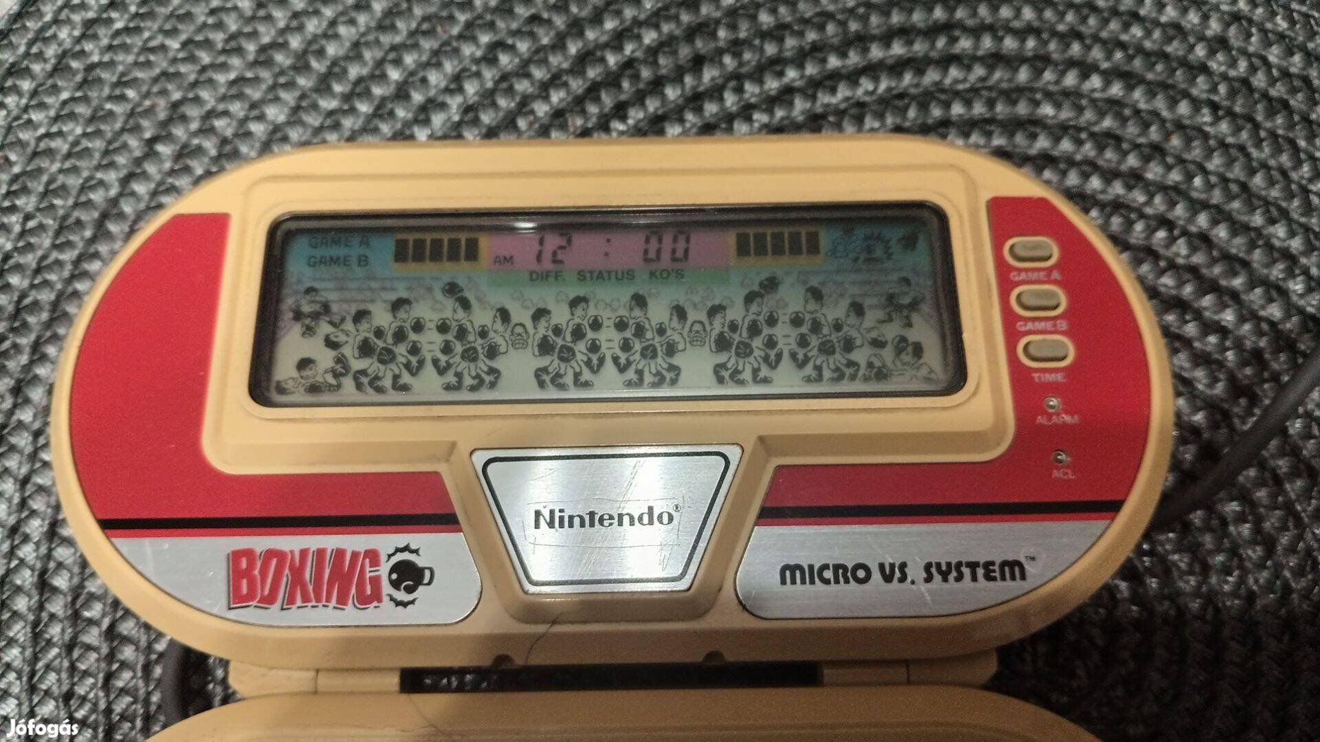 Nintendo Game & watch boxing micro VS System kvarcjáték retro