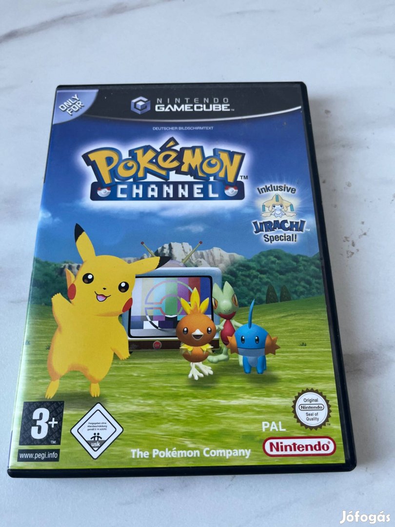 Nintendo Gamecube Pokemon Channel játék Game cube