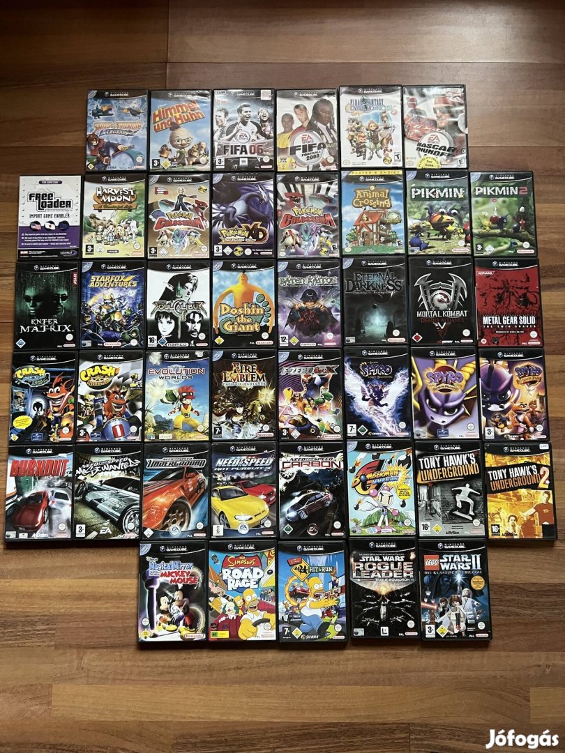 Nintendo Gamecube játékok