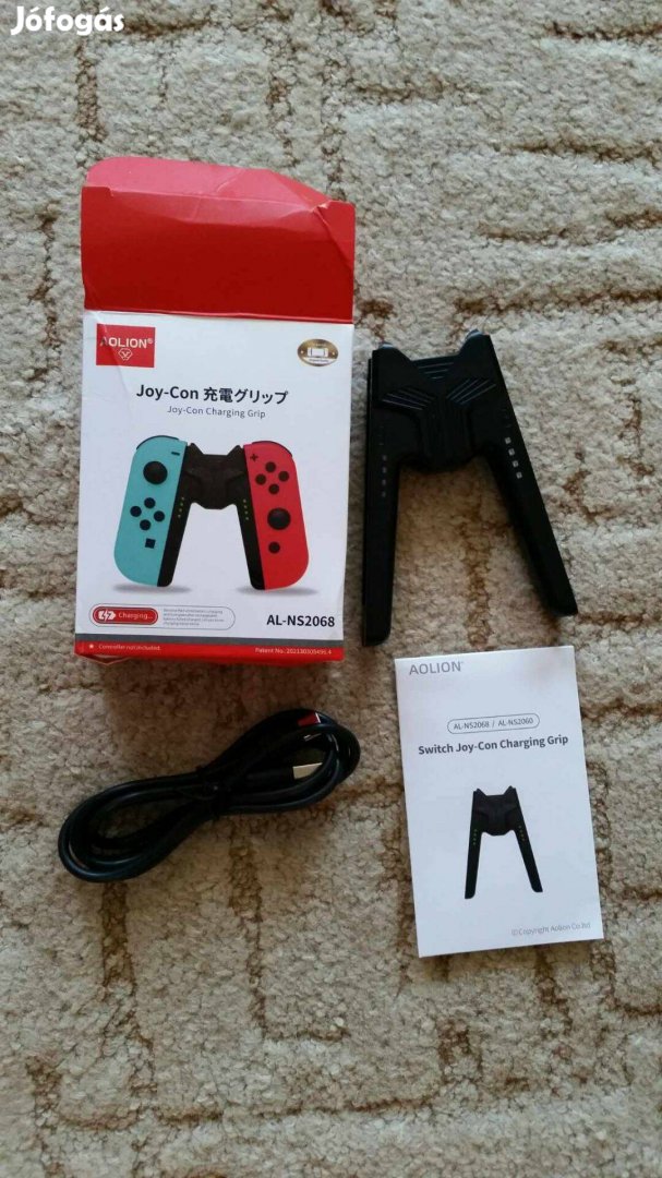 Nintendo Joy-Con Charging Grip (töltő markolat)