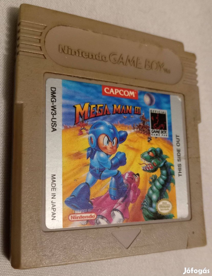 Nintendo Mega Man 3 játék eredeti