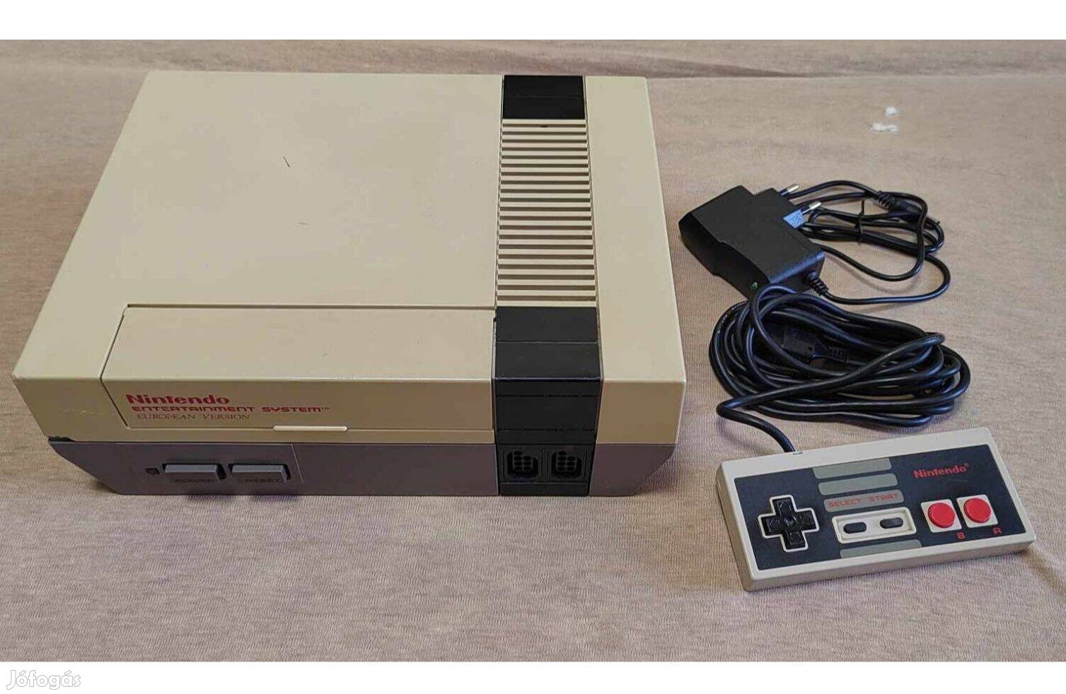 Nintendo NES 1985 + Kontoller + Tápegység