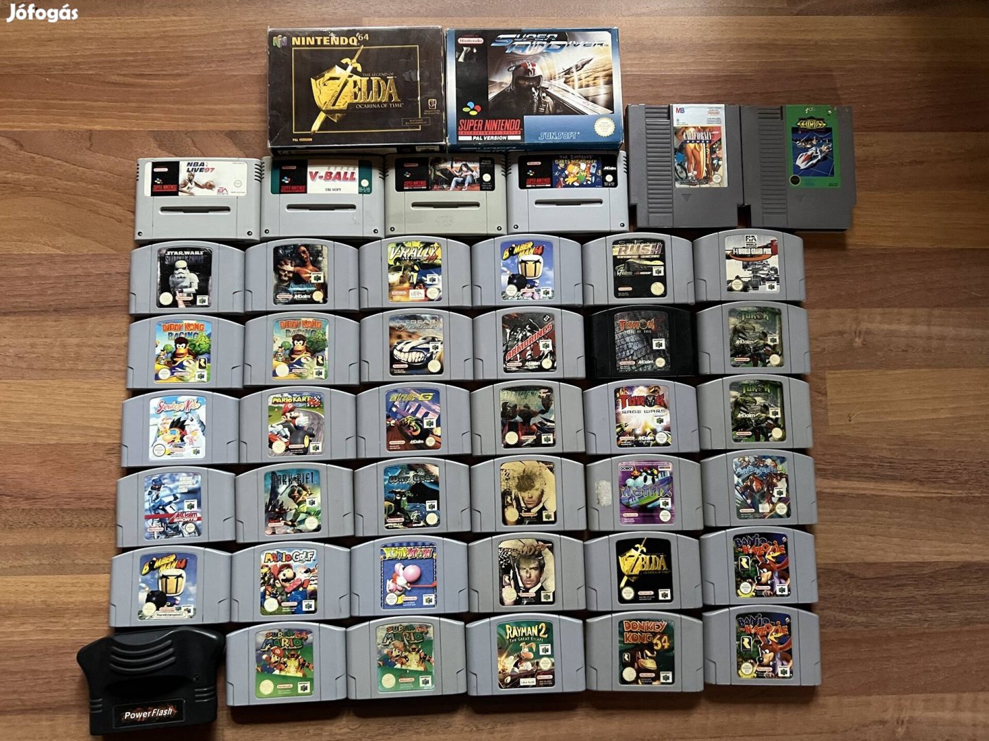 Nintendo Nes Snes N64 játékok