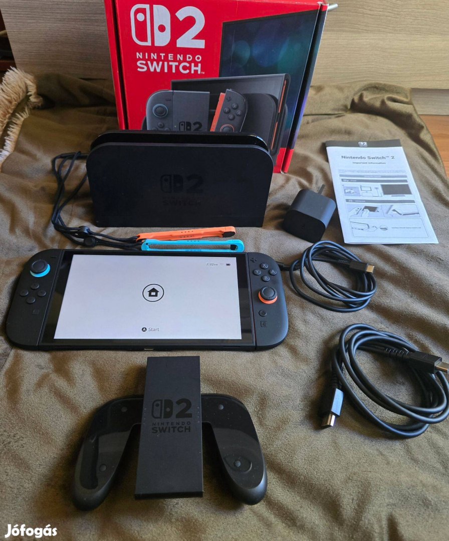 Nintendo Switch 2 Játékkonzol játék Garancia