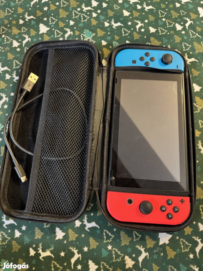 Nintendo Switch Blue&Red játékkal