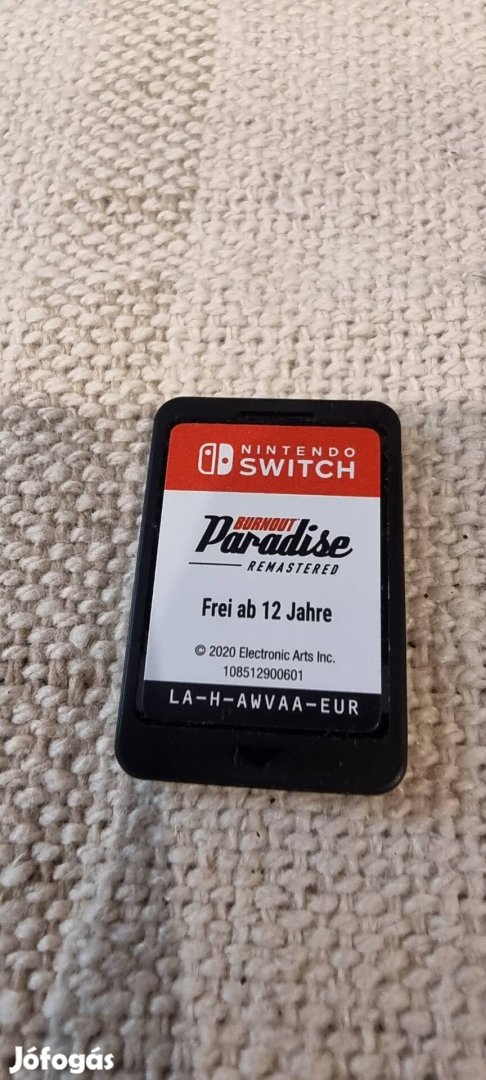 Nintendo Switch Burnout Paradise Remastered játék