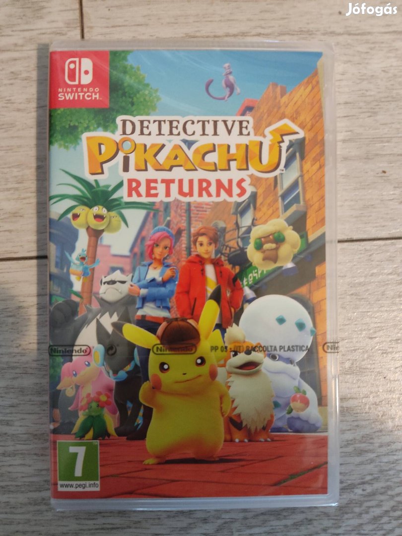 Nintendo Switch Detective Pikachu Returns Új!