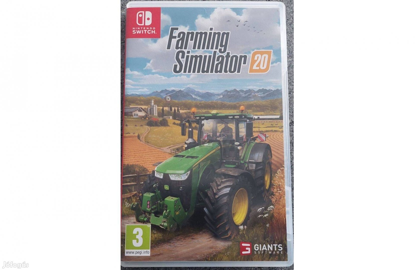 Nintendó Switch Farm simulator játék elaó Misolcon