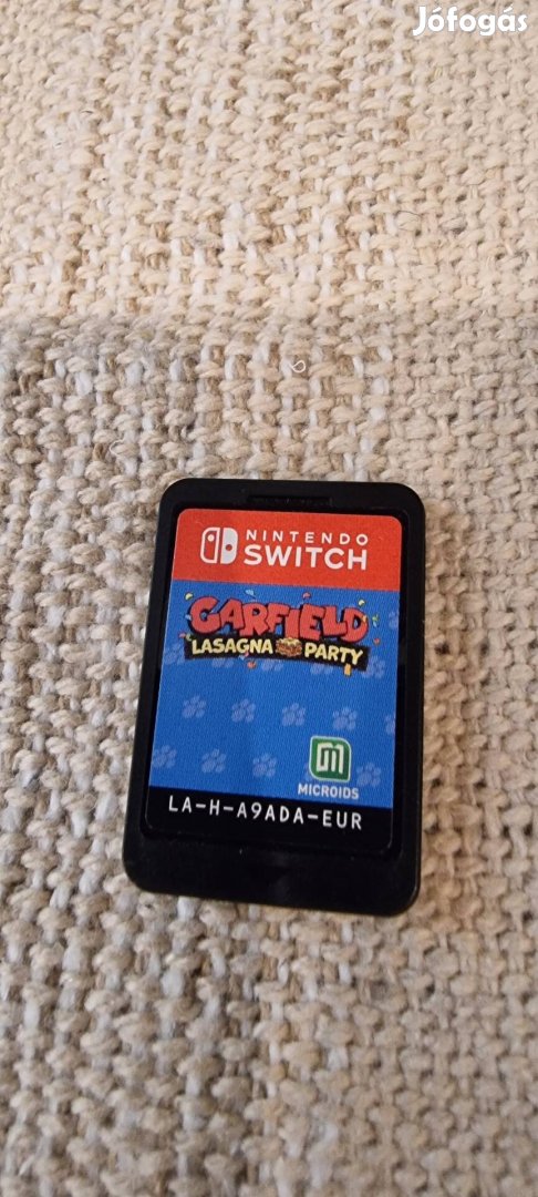 Nintendo Switch Garfield Lasagna Party játék