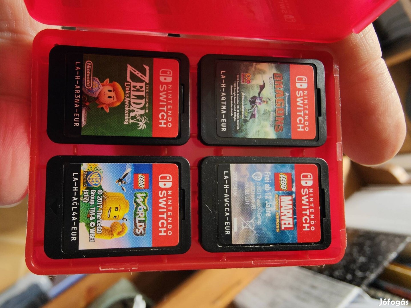 Nintendo Switch Játékkártyák 4 db 
