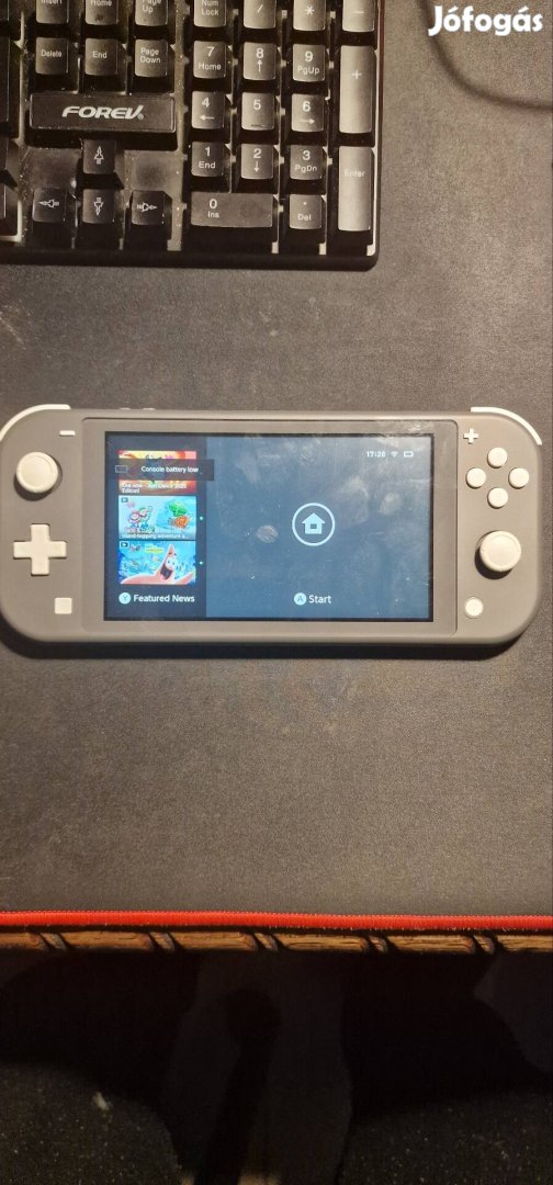 Nintendo Switch Lite Játékkonzol, Szürke