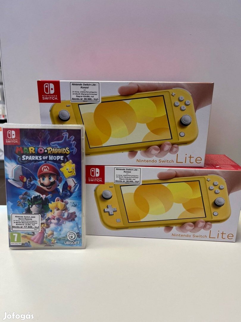 Nintendo Switch Lite Kézikonzol Új