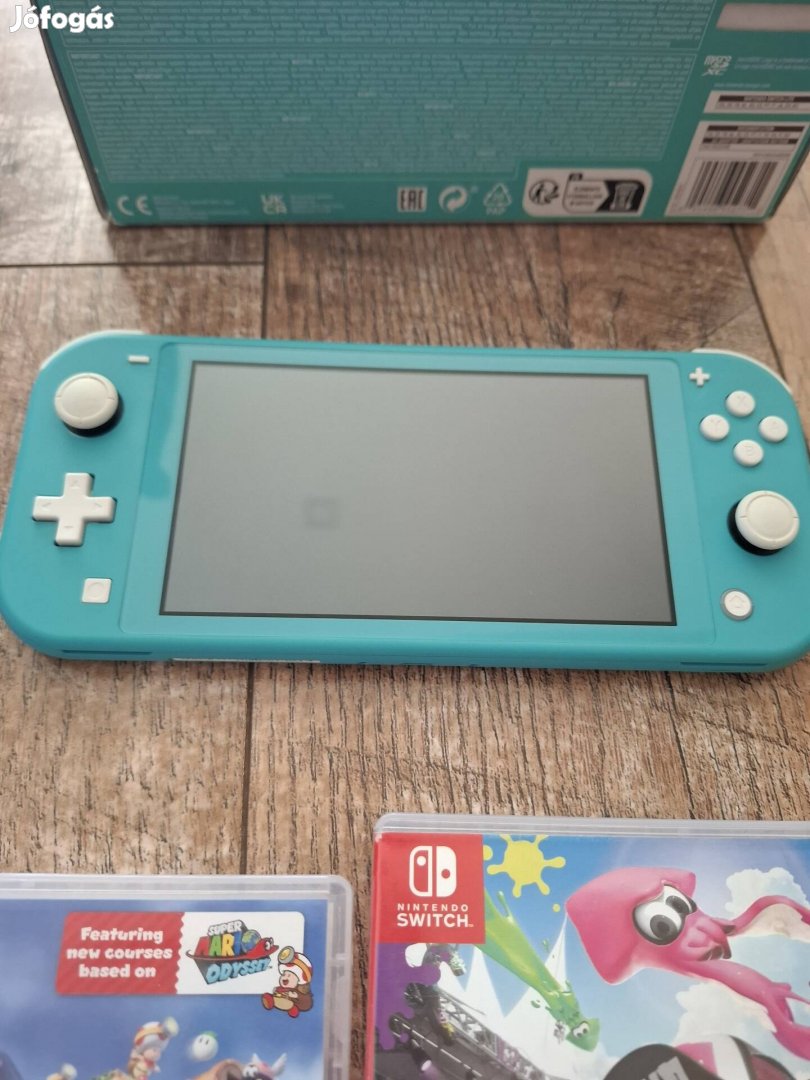 Nintendo Switch Lite + játékok 