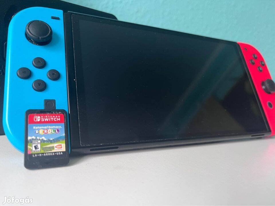 Nintendo Switch OLED játékkal Konzolbeszámítással