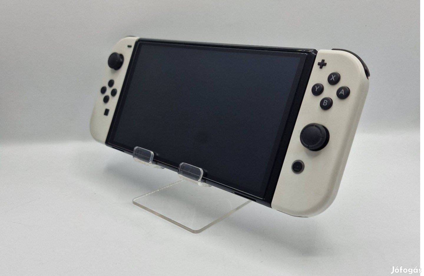 Nintendo Switch Oledkonzol, fekete-fehér, használt, 1 év garancia