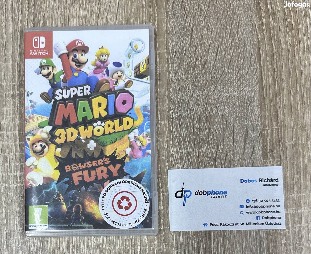 Nintendo Switch Super Mario 3D World + Browser's Fury