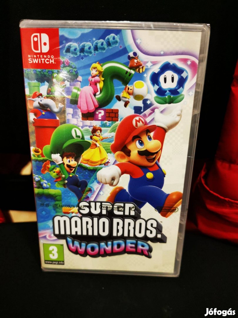 Nintendo Switch Super Mario Bros Wonder, szaküzletből