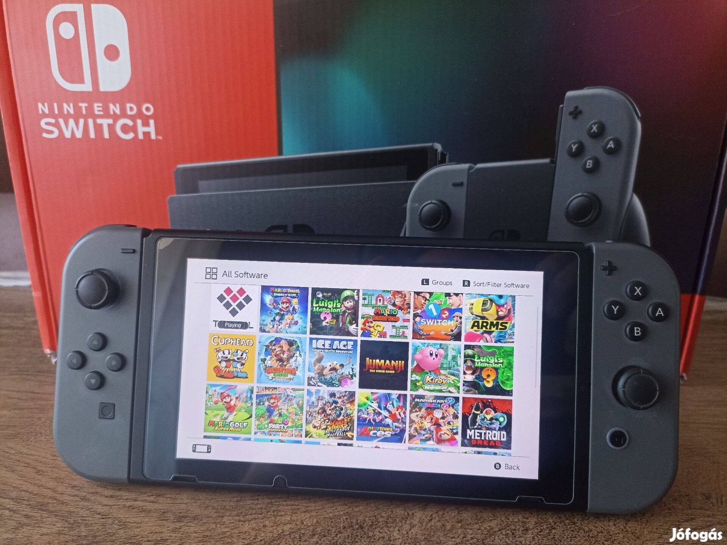 Nintendo Switch V2 Dualboot /Grey/