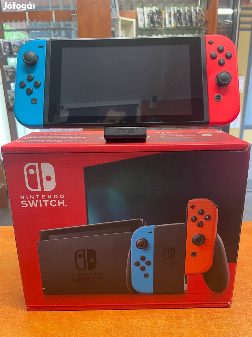 Nintendo Switch V2 gyári garanciával eladó!