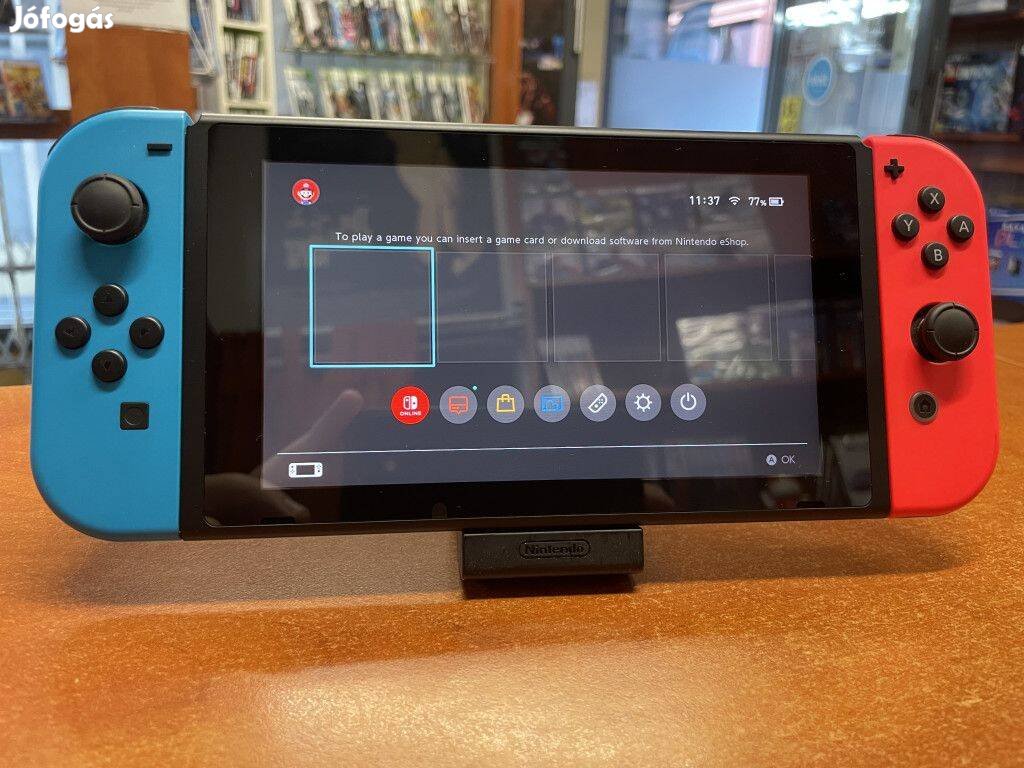 Nintendo Switch V2 üzletből garanciával eladó!