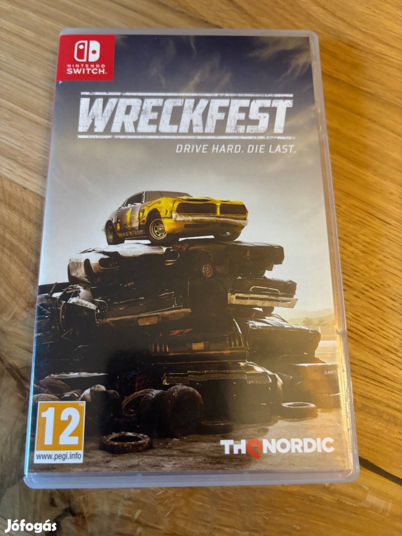 Nintendo Switch Wreckfest játék