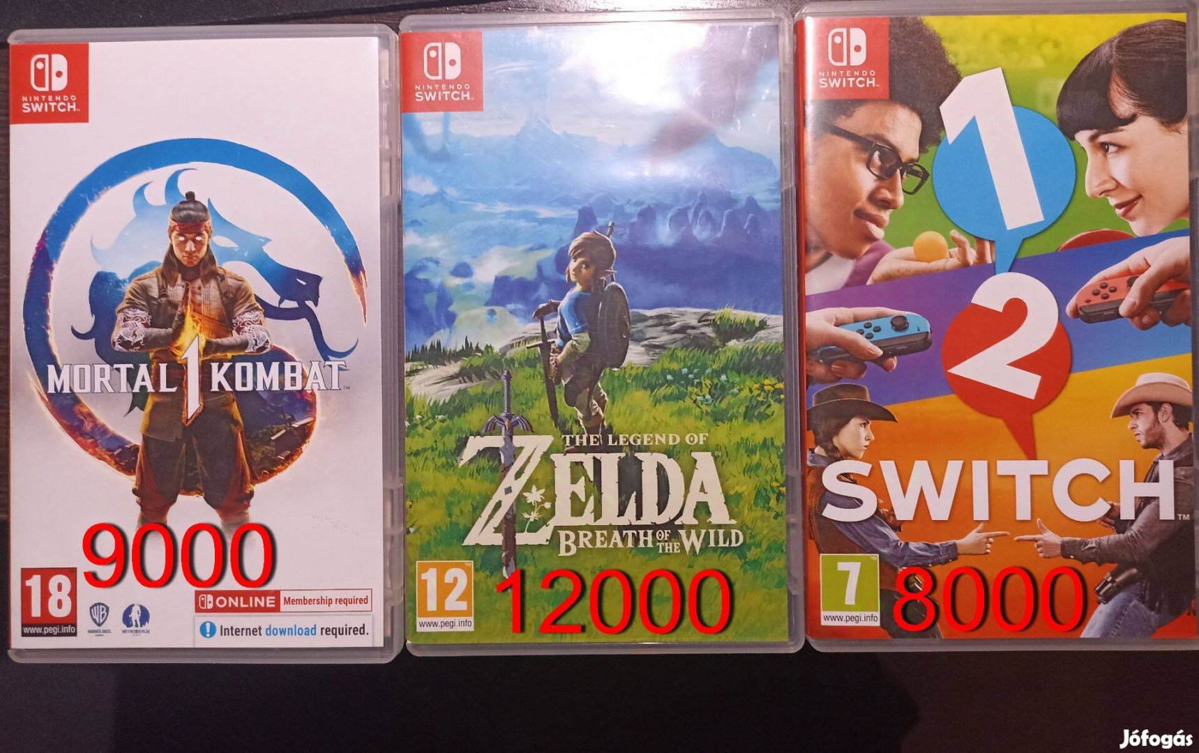 Nintendo Switch játék - Zelda , Mortal