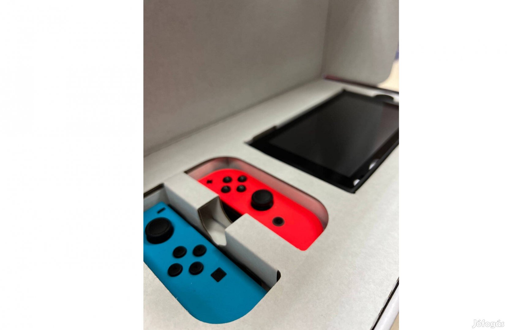 Nintendo Switch kék-piros joy-con párral, 3 hónap garancia, boltból