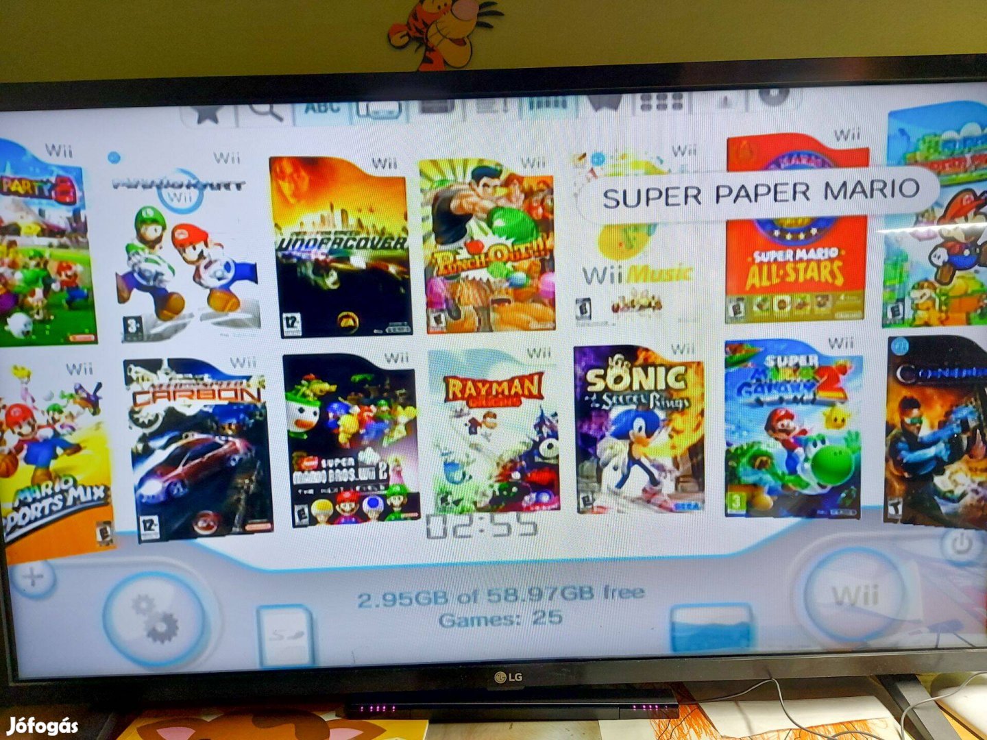 Nintendo Wii 25 játékkal