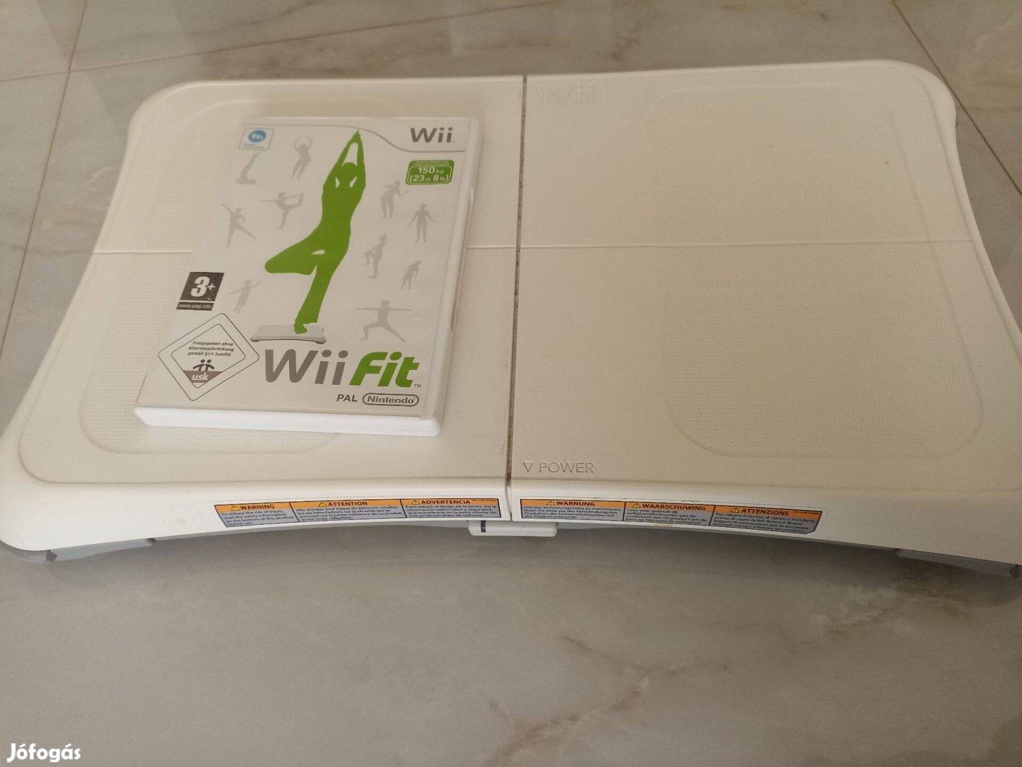 Nintendo Wii Balance Board Fit Pad + Wii Fit játékkal