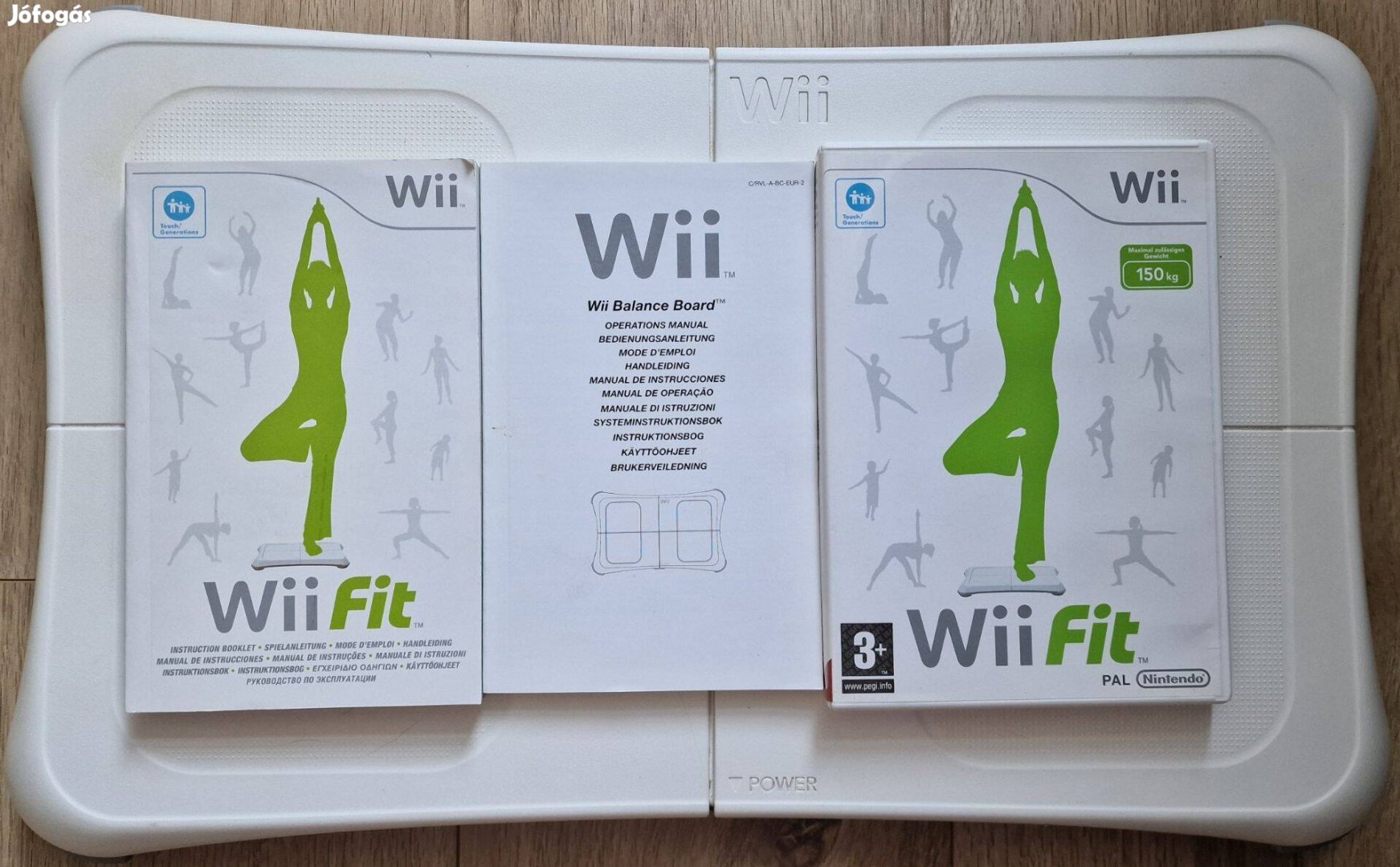 Nintendo Wii Balance Board + Wii Fit DVD játék