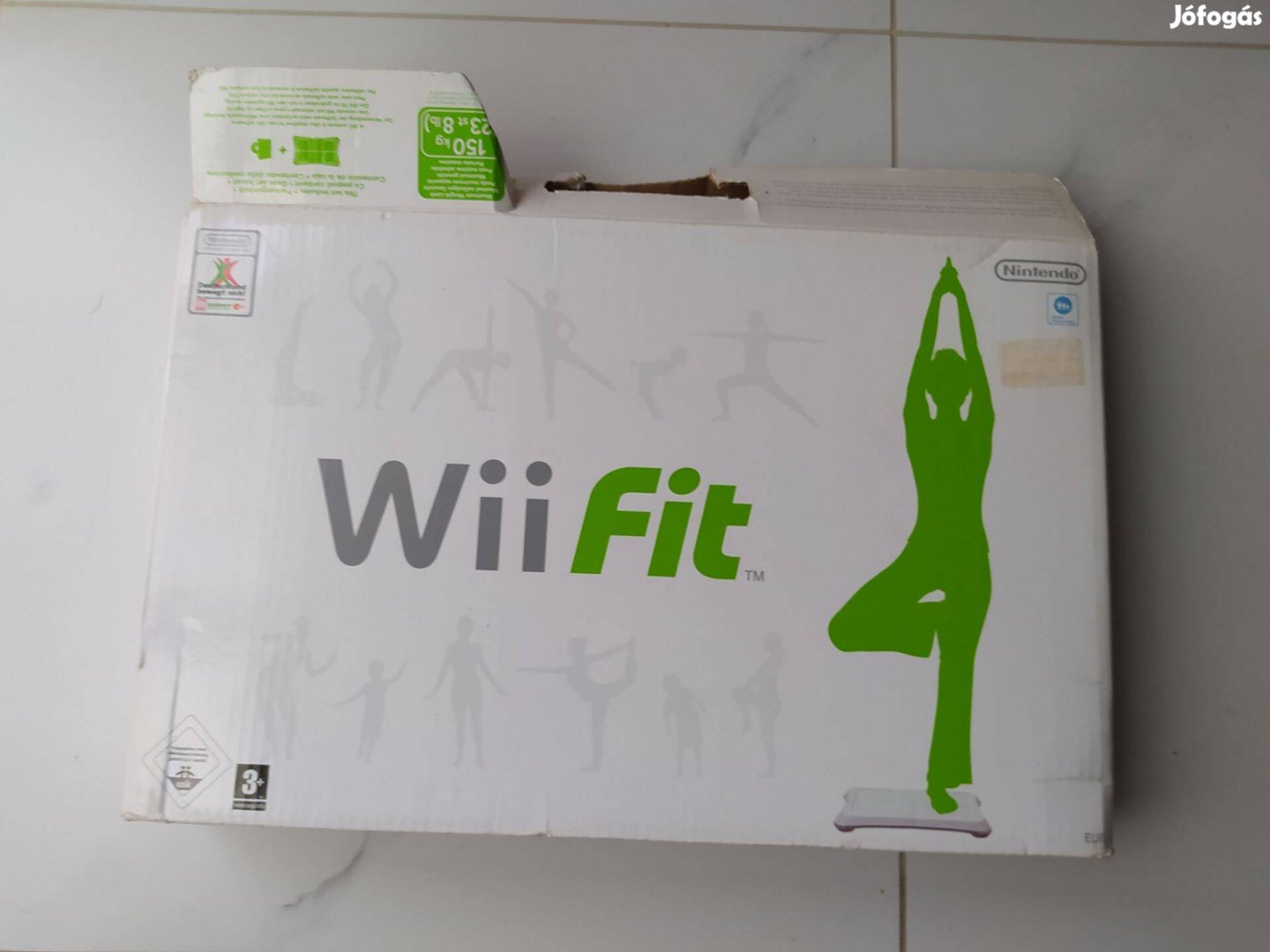 Nintendo Wii Fit Balance Board dobozában szép állapotban