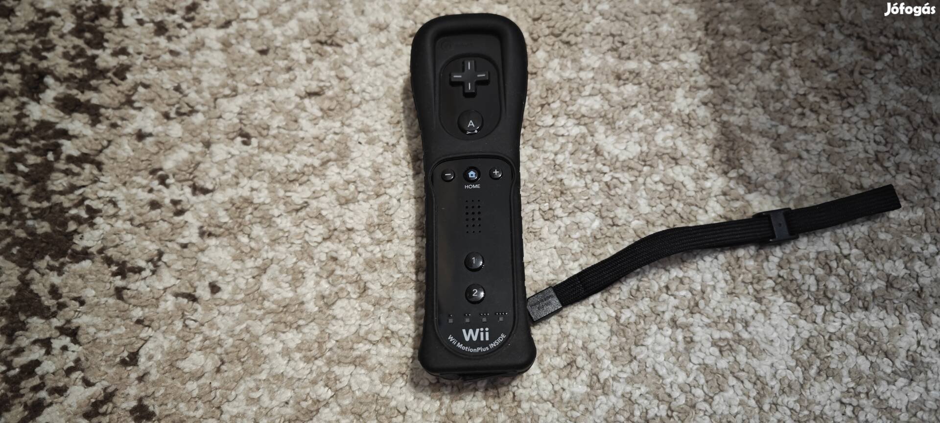 Nintendo Wii Motionplus kontroller fekete