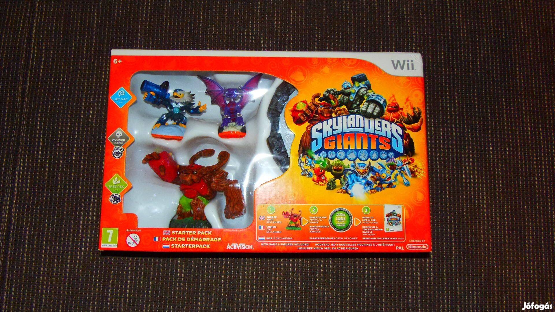 Nintendo Wii Skylanders Giants Konzol játék (starter pack, Új)