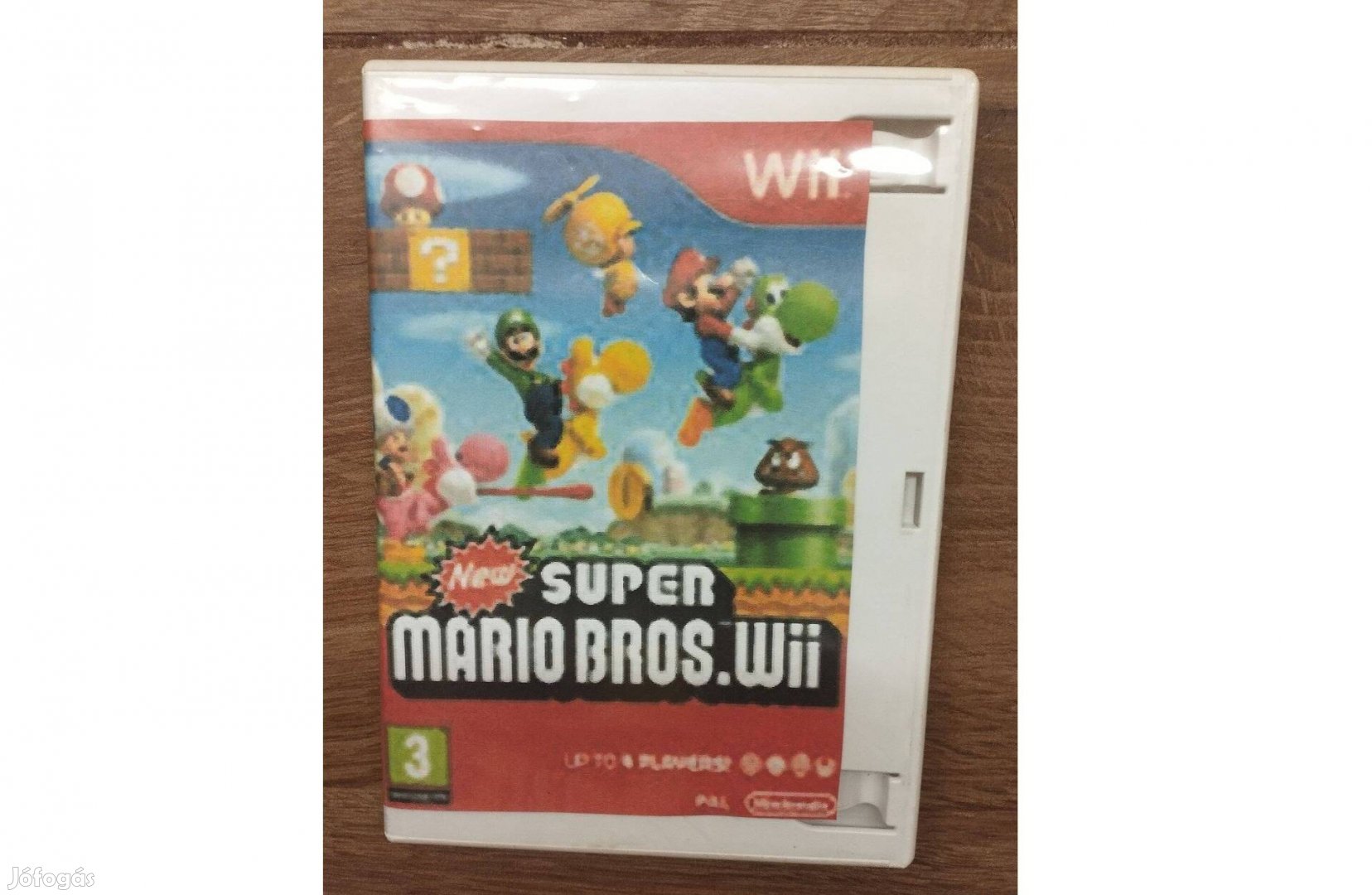 Nintendo Wii Super Mario Bross játék lemez