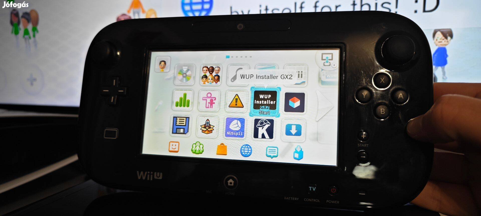 Nintendo Wii U 32GB okosított