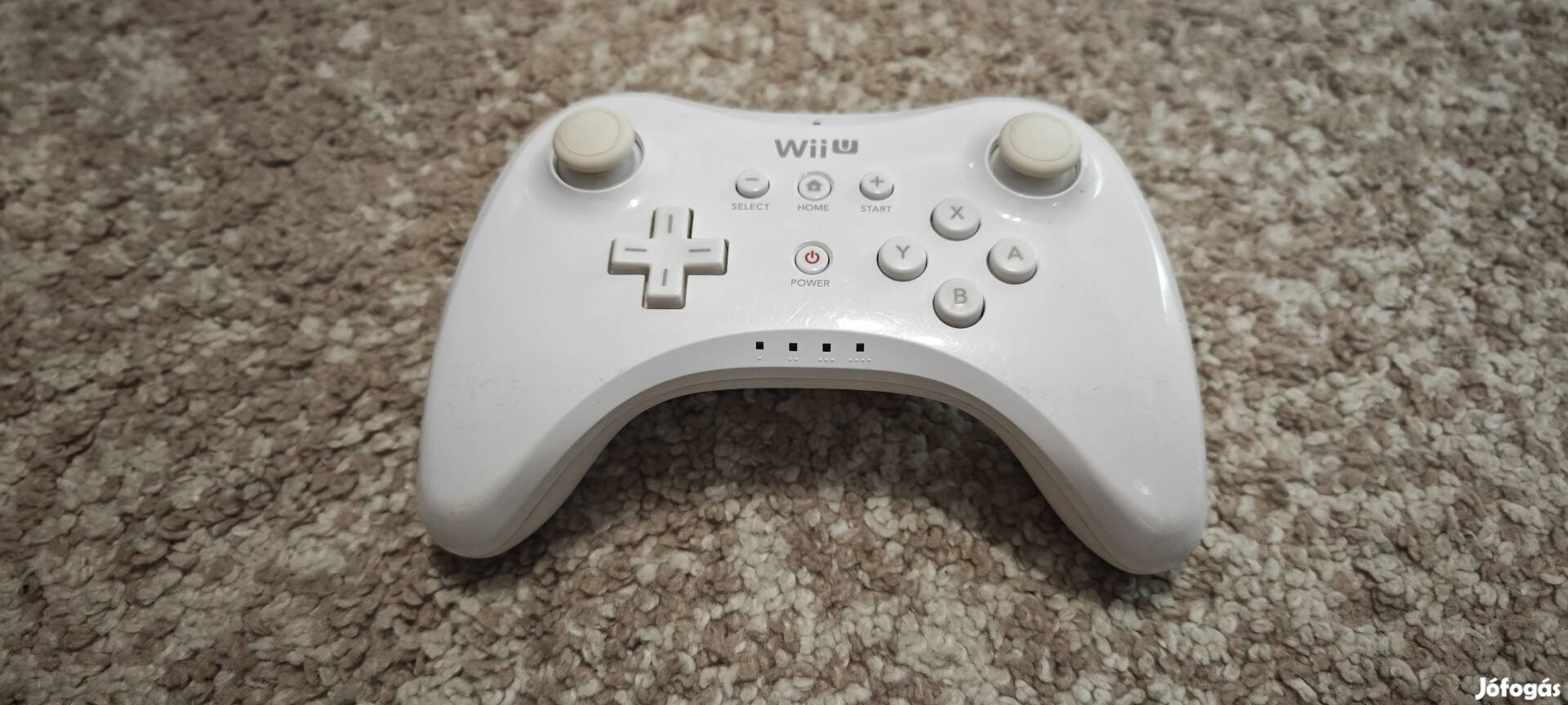 Nintendo Wii U Pro feher kontroller