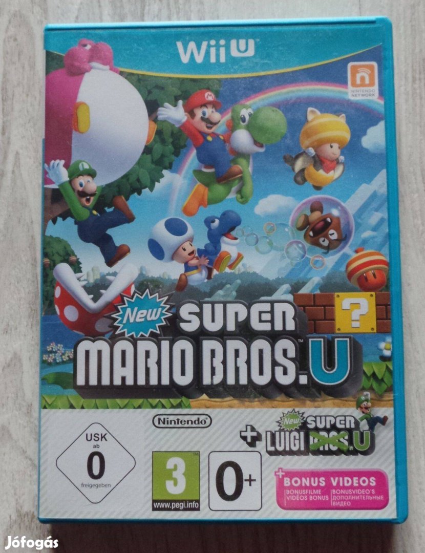 Nintendo Wii-U - New Super Mario Bros. U