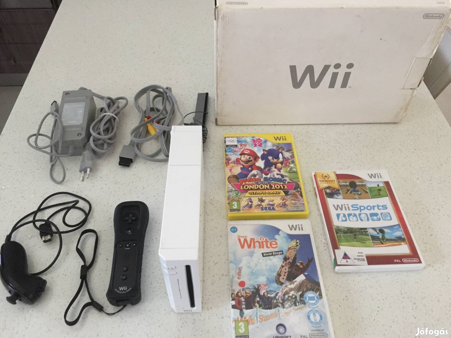 Nintendo Wii, megkímélt állapotban, cfw