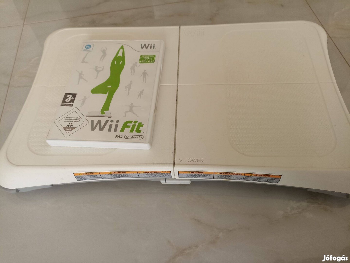 Nintendo Wii és wii u Balance Board Fit Pad + Wii Fit játék