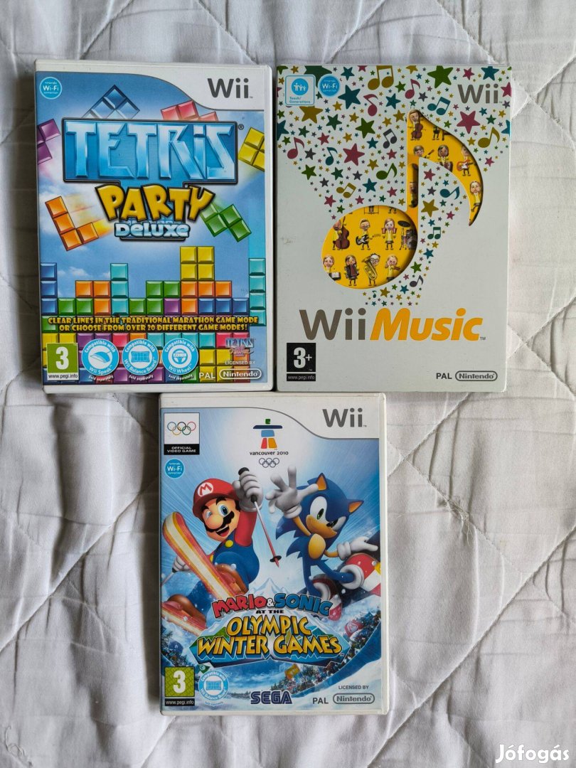 Nintendo Wii játékok