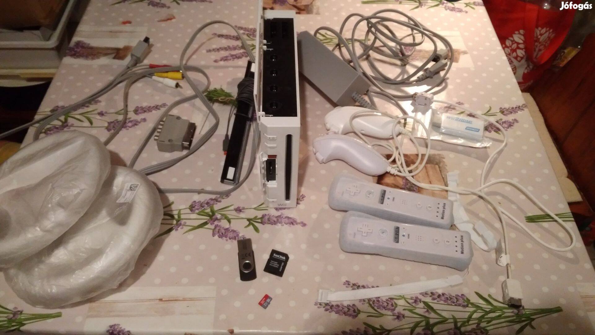 Nintendo Wii konzol, okosított, softmodolt, rengeteg játékkal