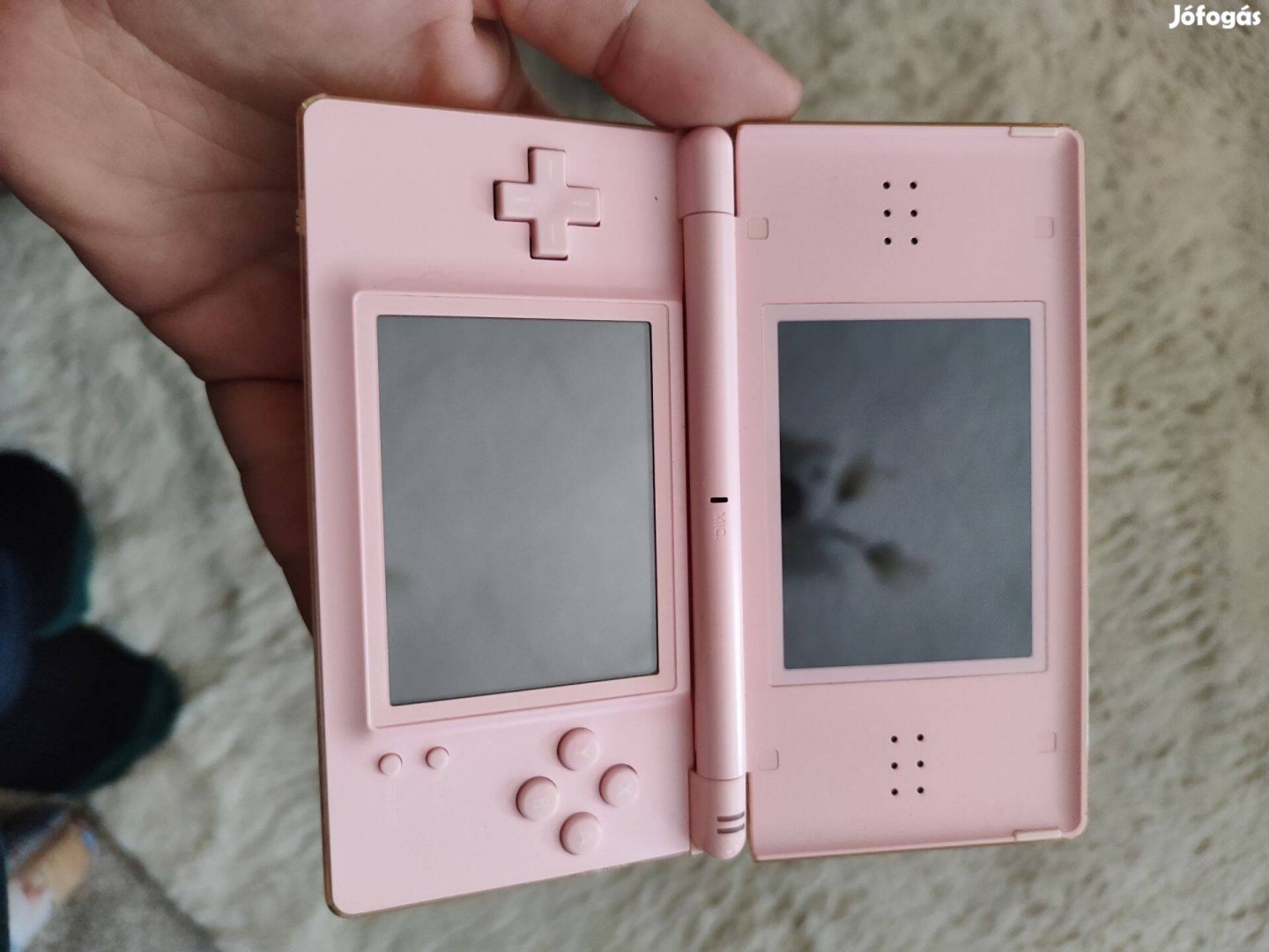 Nintendo ds lite kézikonzol, töltővel, dobozzal