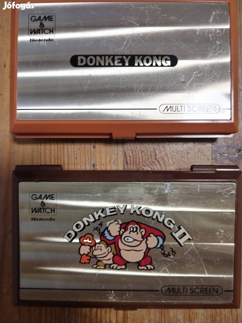 Nintendo game Watch donkey kong 1-2. 